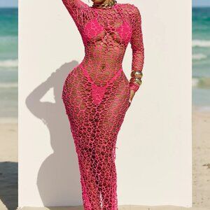 The Matte Collection Pink Cover Up